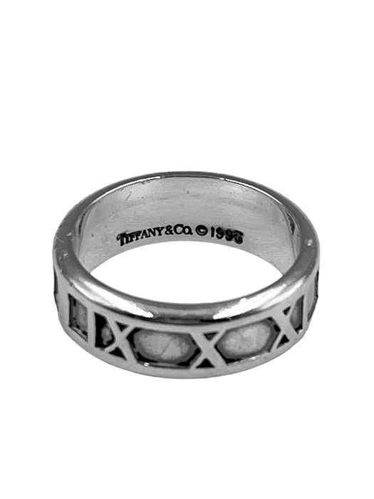 Zonder Minimumprijs - Tiffany & Co. - Ring - 1995 - Roman Numbers Zilver 