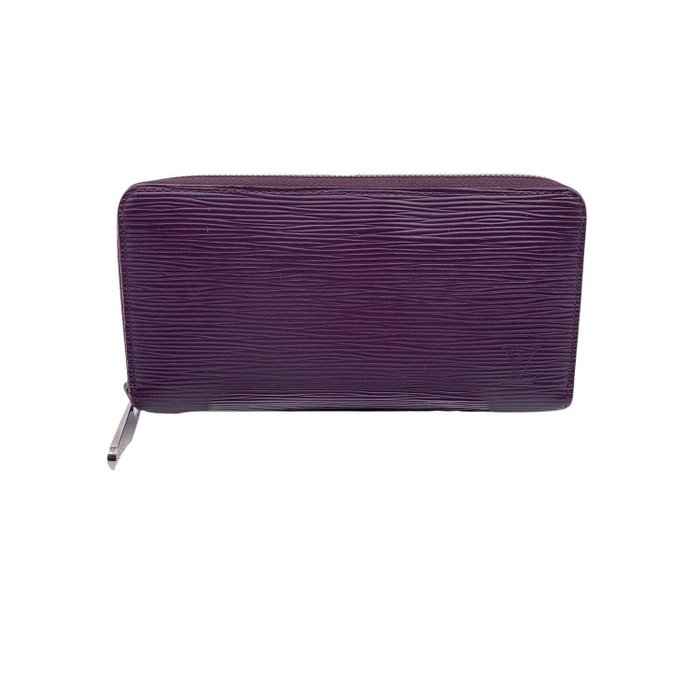 Louis Vuitton - Purple Epi Leather Zippy Long Continental Wallet - Portfel damski