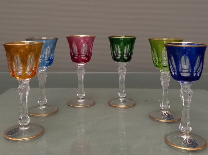 Cristallerie de Montbronn - Zestaw do alkoholu (7) - Kryształ