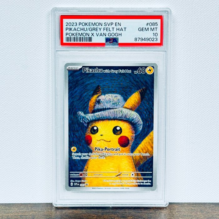 Pokémon - Pikachu van Gogh Graded card - Pokémon - PSA 10
