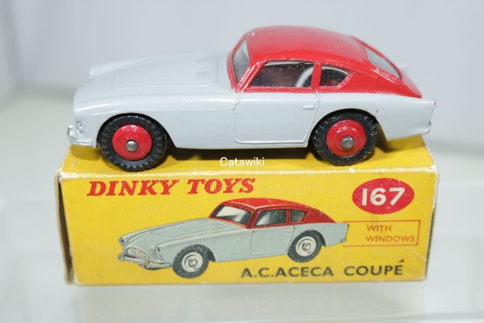 Dinky Toys 1:43 - 1 - Modellauto - ref. 167 A.C. Aceca Coupé near mint in box - hergestellt in England