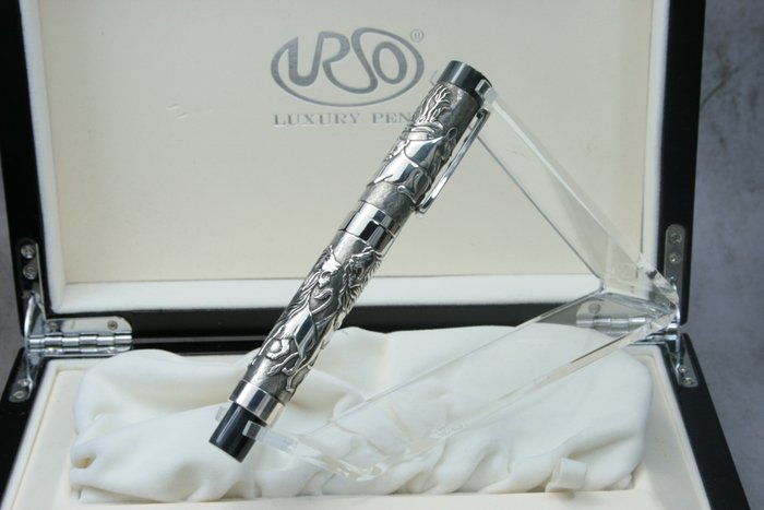 Urso - Roller Lion in argento 925 edizione limitata - Roller ball pen