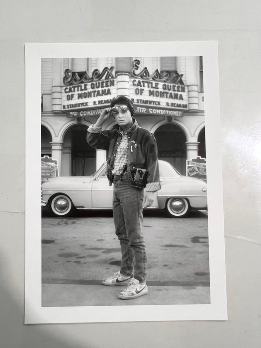 Back to the Future - Marty McFly (Michael J. Fox) - Collector Image - Size 42x30 cm -Gallery Stamp-  Numbered Edition - 1/20- 100% new - Never Exposed - - Flat shipped !