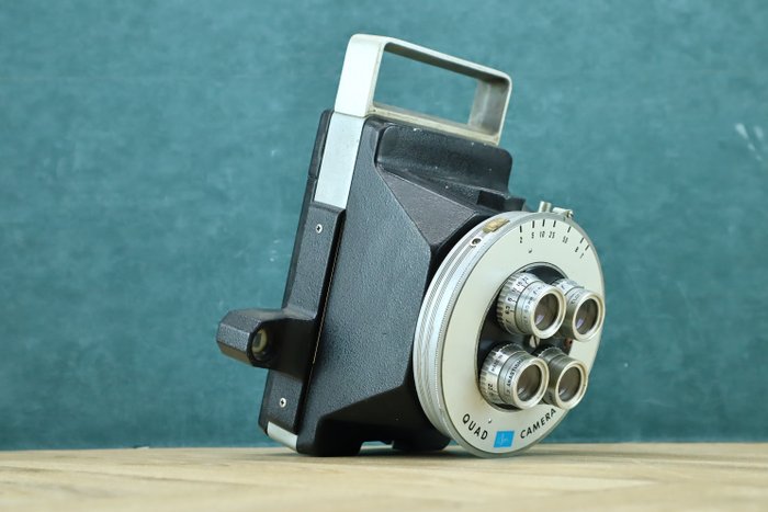 Polaroid, Avant Quad Camera | Elgeet 90mm f=6.3 anastigmat Direktbildskamera