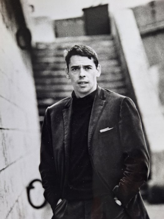 Jacques Brel attributed at Michael Ochs (1943) - 'On a trip to Paris' 1970