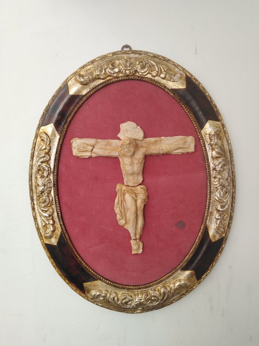 XIX sec. - Scultura, Cristo - 49 cm - Terracotta