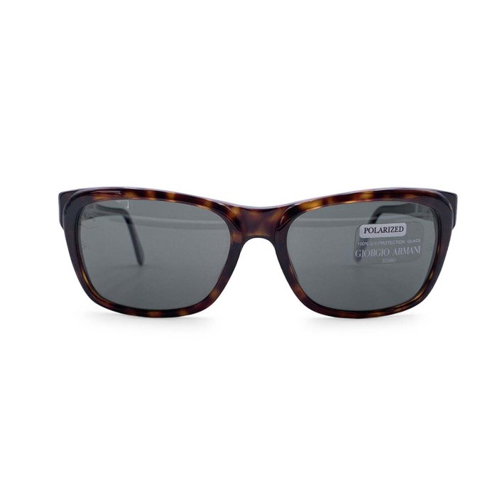 Giorgio Armani - Vintage Rectangle Polarized Sunglasses 846 140 mm - Solbriller