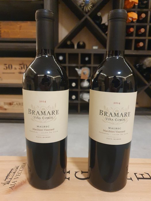 2014 Viña Cobos - Bramare Marchiori Vineyard Malbec - Mendoza - 2 Botellas (0,75 L)