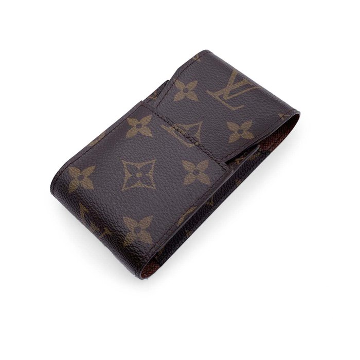 Louis Vuitton - Monogram Brown Canvas Cigarette Case Holder M63024 - Case Holder