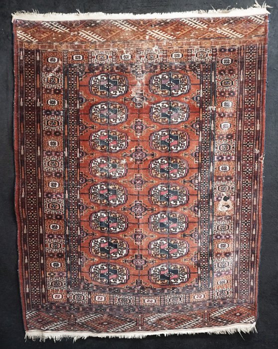 古代土库曼人 - 地毯 - 138 cm - 108 cm