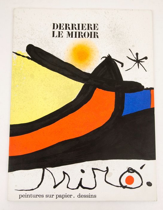 Joan Miró - Derriere le Miroir #193 - 1971