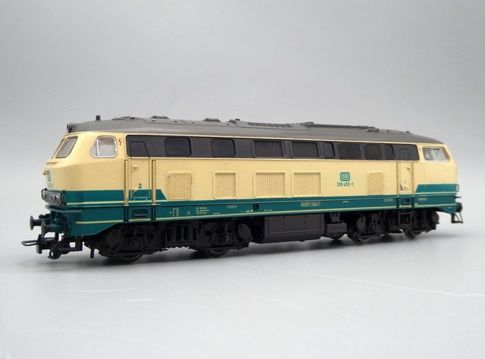 Fleischmann H0 - 4933 - Diesel lokomotiv (1) - BR 218 452-1, "Railcleaner" - DB