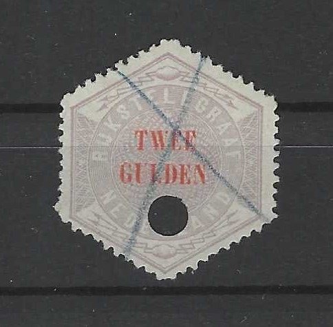 Pays-Bas 1877 - Télégramme - NVPH TG12
