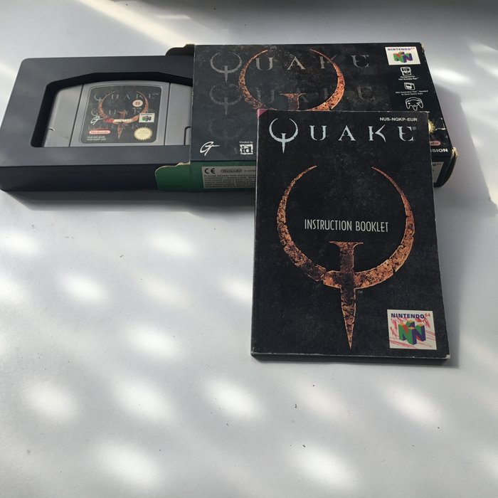 Nintendo - 64 (N64) - Quake - 電動遊戲 - 帶原裝盒