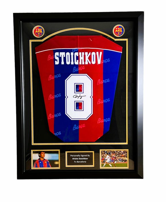 FC Barcelona - Liga Mistrzów - Hristo Stoichkov - Koszulka piłkarska
