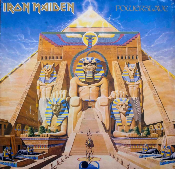 Iron Maiden - Powerslave - Vinylschallplatte - 1984