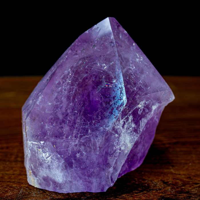 天然大玻利維亞紫水晶蕾絲 水晶- 510.27 g