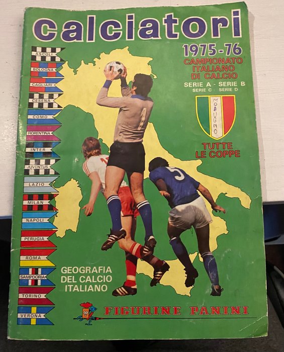 帕尼尼 - Calciatori 1975/76 - 1 Incomplete Album