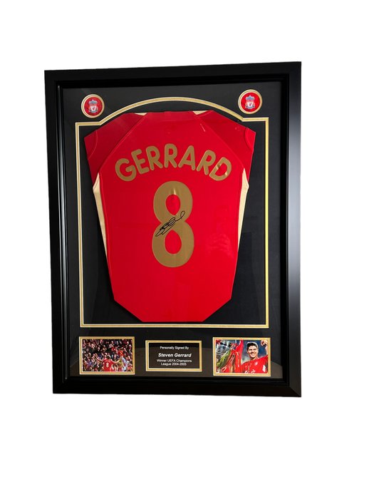 Liverpool - 超级联赛 - Steven Gerrard - 足球衫