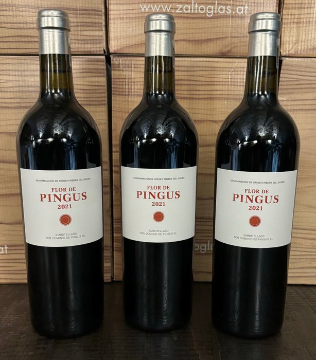 2021 Dominio De Pingus, Flor de Pingus - Ρίμπερα ντελ Ντουέρο - 3 Bottles (0.75L)