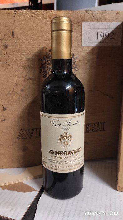 1992 Avignonesi, Vin Santo - Toscana Passito - 1 Halv flaske (0,375 L)