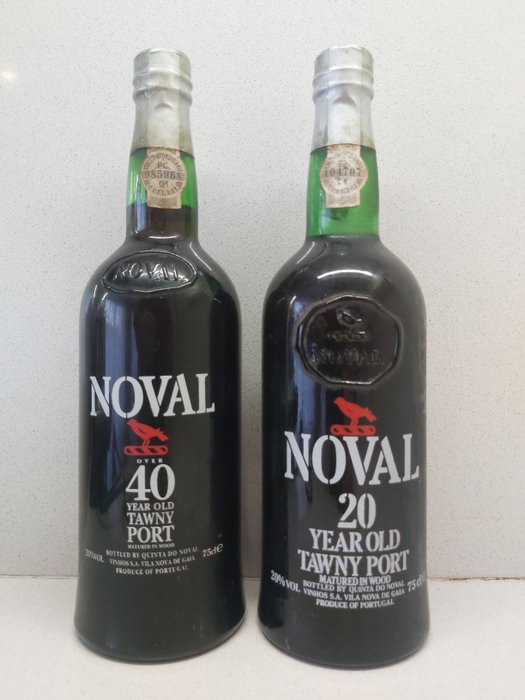 Noval Aged Tawny Port: 40 & 20 years old - Oporto - 2 Bottles (0.75L)
