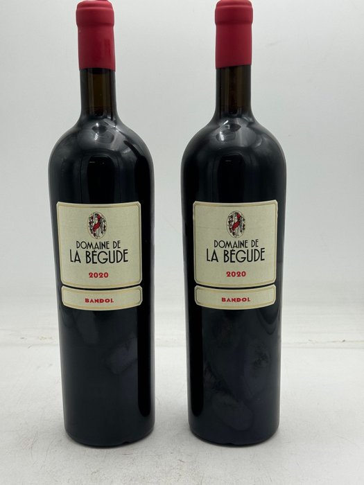 2020 Domaine de La Bégude, Bandol Rouge - Provence - 2 Flasker  (0,75 l)