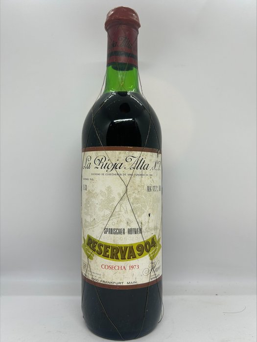 1973 La Rioja Alta, Reserva 904 - 拉里奧哈 Gran Reserva - 1 Bottle (0.75L)