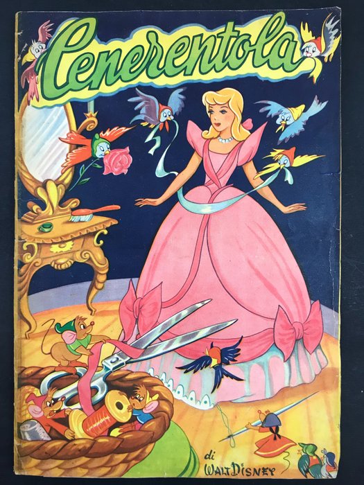 Cenerentola - Album Figurine Lampo - 1 Comic - Erstausgabe - 1952