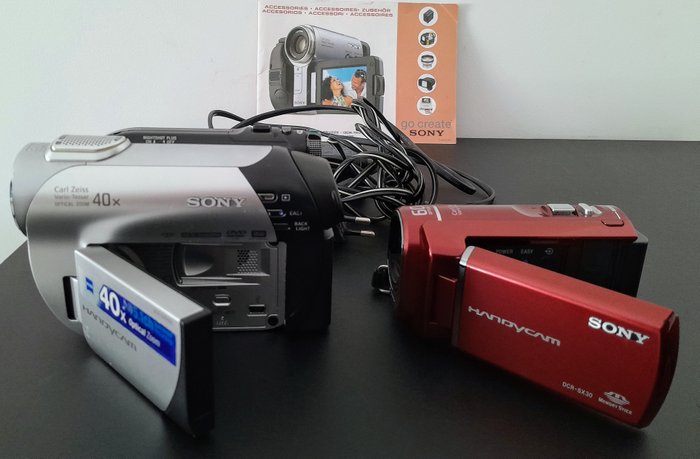 Sony DCR-SX30E, DCR-DVD109E. Digitale videocamera
