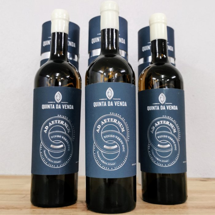 2020 Quinta da Venda, Ad Aeternum, Limited Edition - Vinho Verde Reserva Especial - 3 Flasker (0,75 L)