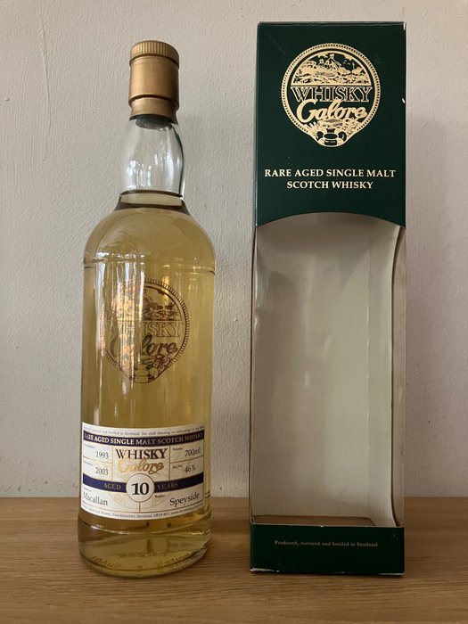 Macallan 1993 10 years old - Whisky Galore - Duncan Taylor  - b. 2003  - 700ml