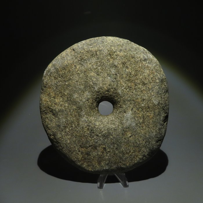 Neolítico Pedra Ferramenta. 3000-1500 AC. 16 cm D.