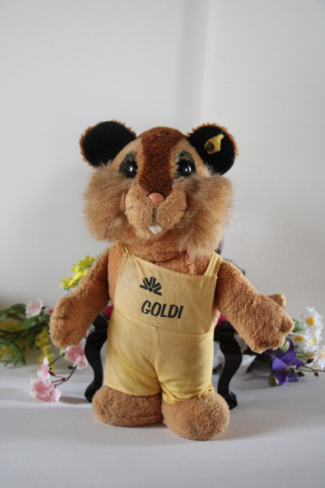 Steiff: Hamster Goldi, 1978. EAN 7995/32 - 玩具熊 - 德国
