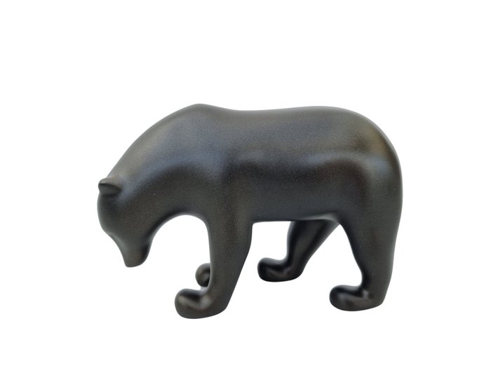 Pompon - Figurină - Ours brun - Rășină/Poliester