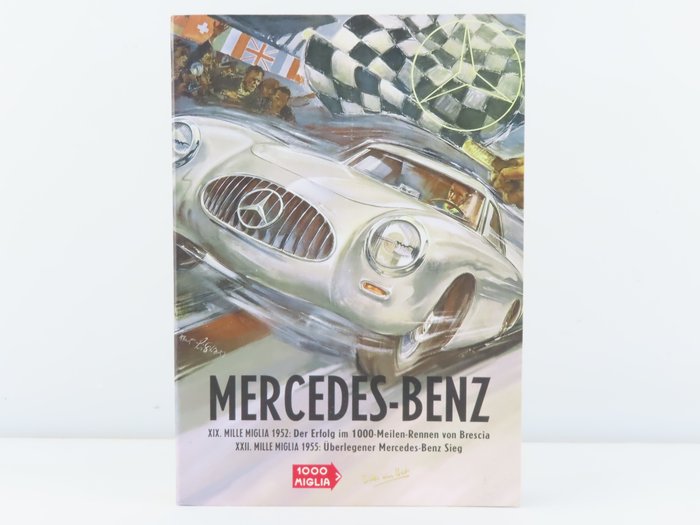 Schuco 1:87 - Modeltreinvoertuigen (1) - 1000 Miglia Mercedes Benz Oldtimers