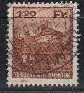列支敦士登 1933/1943 - 風景 - SBK (2017) Nr 100