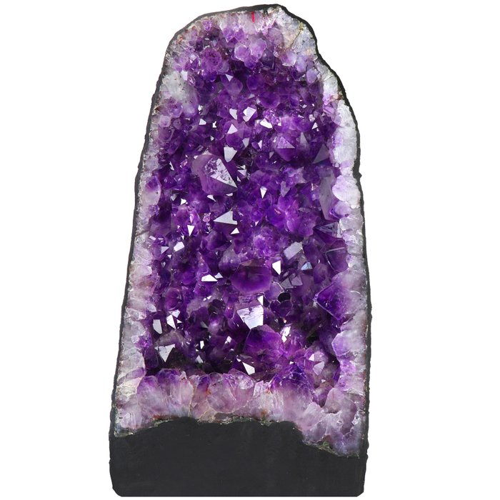 AA 品質 - 'Vivid' 紫水晶 - 40x21x18 cm - 晶洞- 11 kg