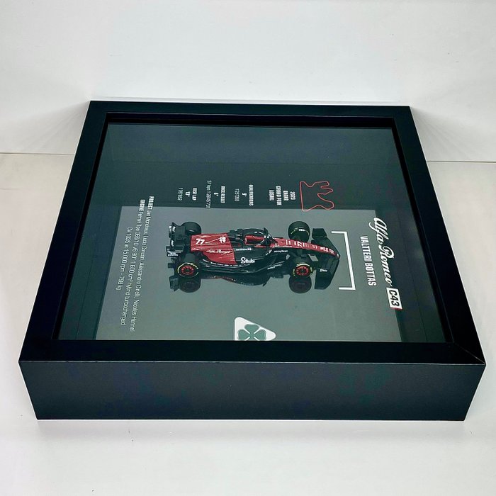 Artwork - Alfa Romeo - C43 - Valtteri Bottas - Quatar Grand Prix Losail 2023 - Xrace Signature - Formula 1