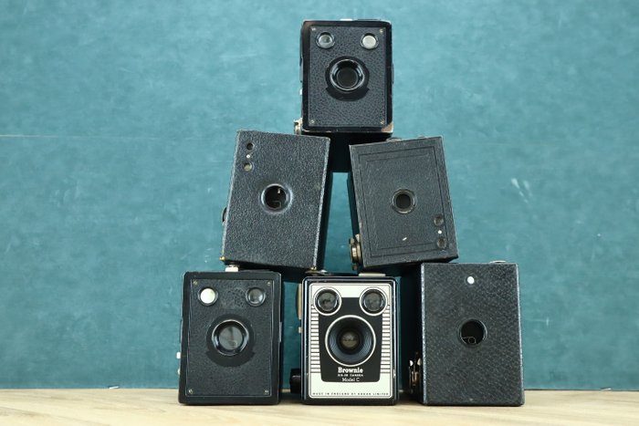 Kodak 6x box camera Câmera numa caixa
