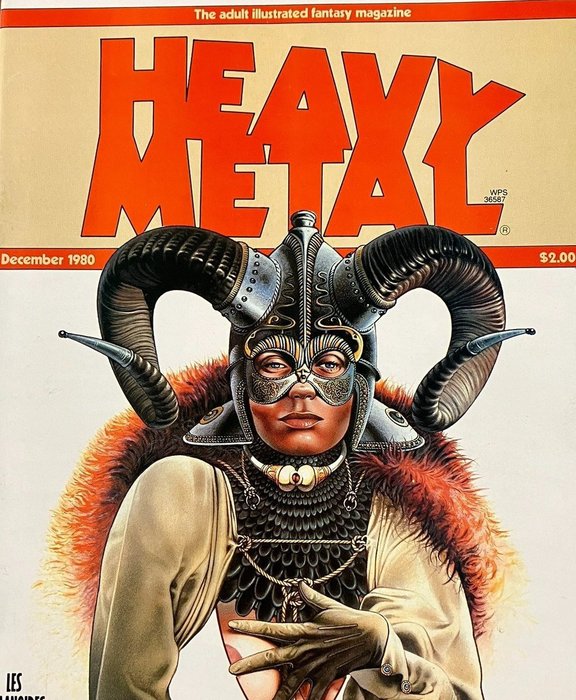 Heavy Metal December 1980 - 1 Comic - 1980