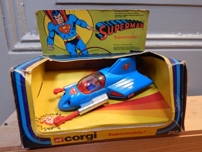 Superman Supermobile + box - Corgi ref. 928