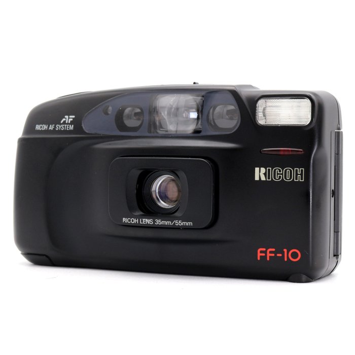 Ricoh FF-10 TWIN zwart Pienikokoinen analoginen kamera