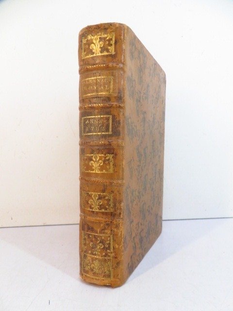 D'Houry - Almanach royal, année M. DCC. LXXXII [Reliure Au Lys] - 1782