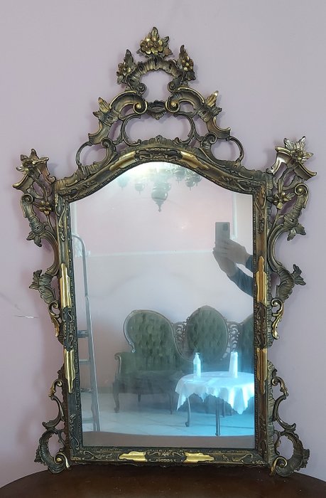 Espelho de parede  - Madeira