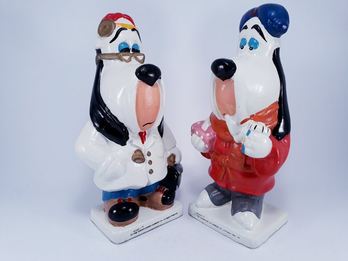 TUNER entertainment co - TEX AVERY - 2 - DROOPY MALADE + DROOPY MEDECIN 1998 / H29cm