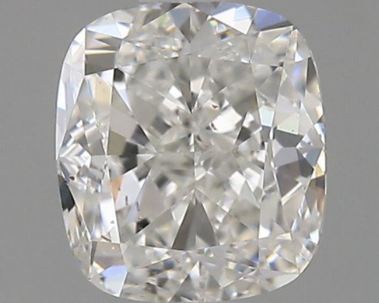 1 pcs Diamante - 0.90 ct - Almofada - H - SI1, *No Reserve Price*