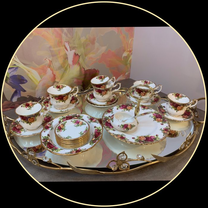 Royal Albert - Kaffe og te service (22) - Porcelæn