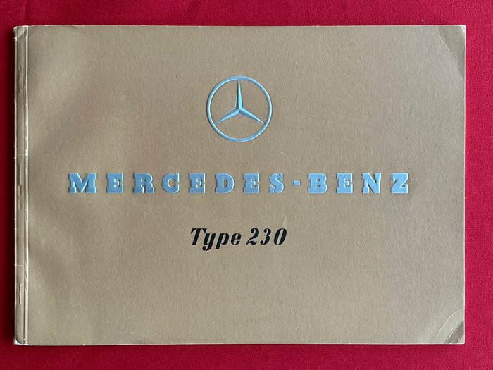 Brochure - Mercedes-Benz - Type 230