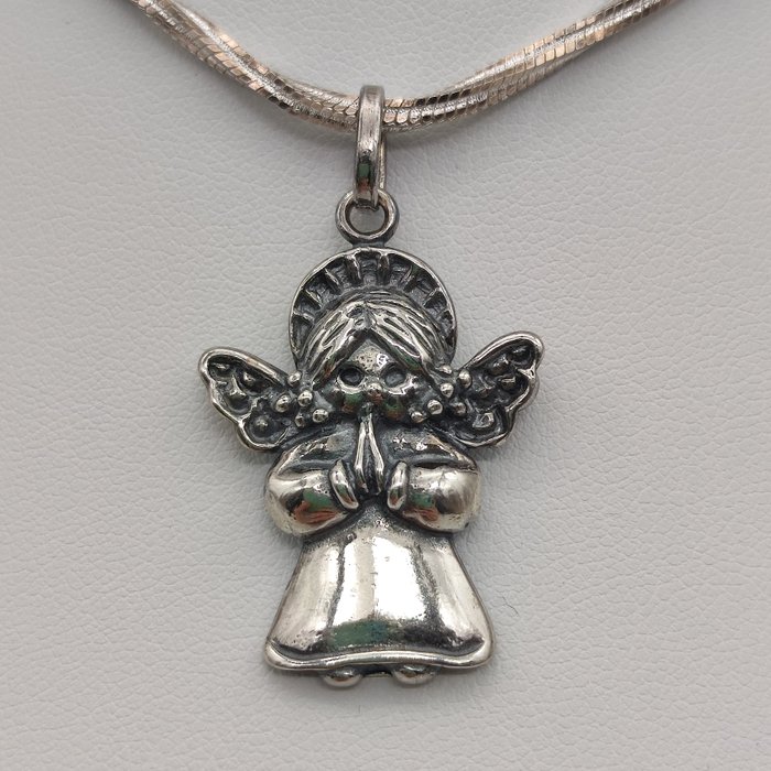 No Reserve Price - Giovanni Raspini Necklace with pendant - Silver 